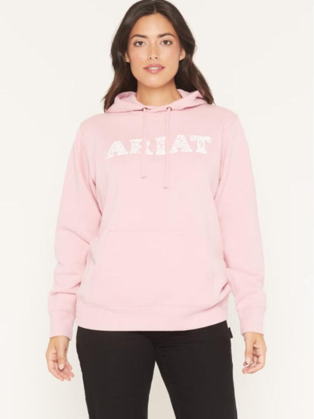 Women's Boot Barn Exclusive Lace Puff Logo Hoodie – Pink | NWT